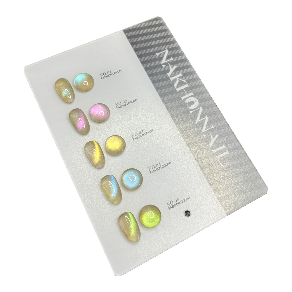 Nail Art Gel - NAKHONNAIL 2024 Neues Funkelndes Mode-Set mit