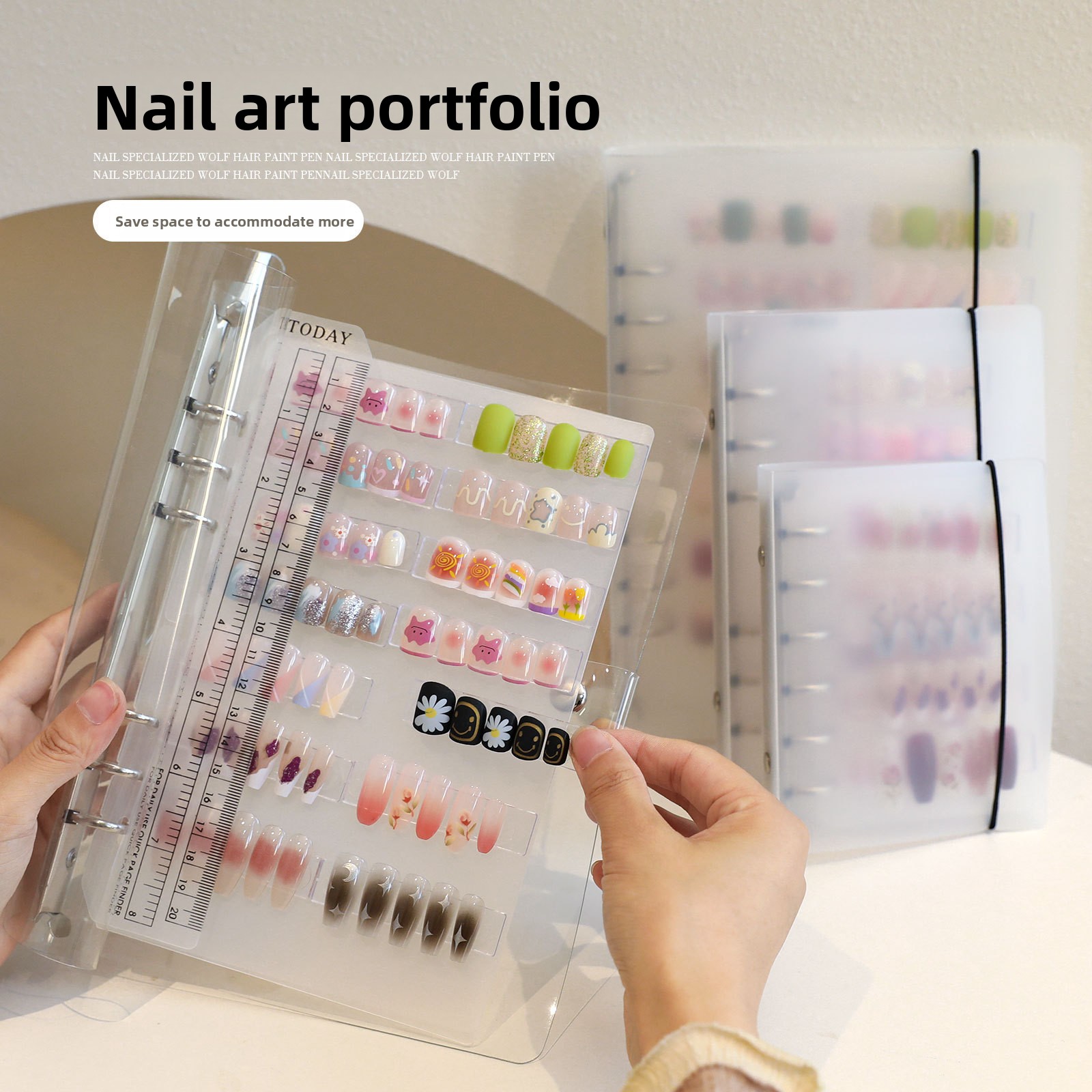 Nagelkunst-Aufbewahrungsbuch m – Nail Art One Piece Bewertung und Preis