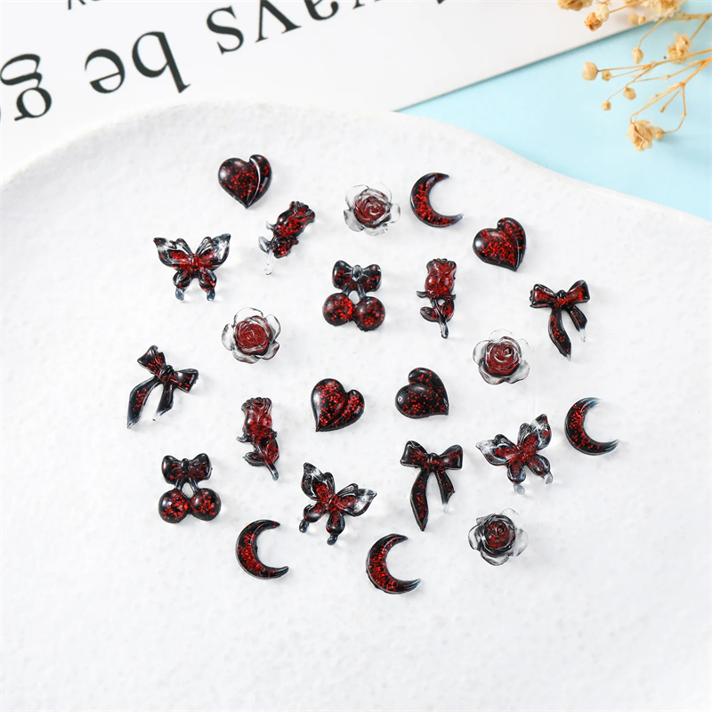 50 stücke Vampir Nägel Zubehör – Nail Art Vampire Bewertung und Preis