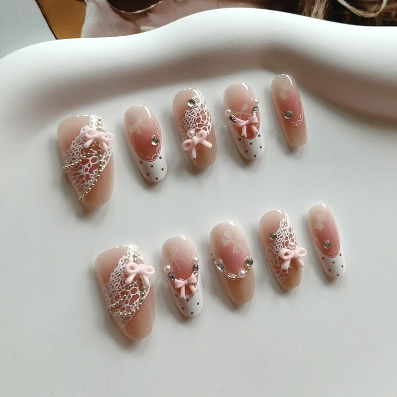 10 Stück Französische 3D-Schle – Nail Art Aesthetic Bewertung und Preis