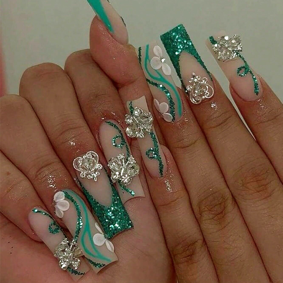 Lange Sarg presse auf Nägel Ba – Nail Art Design Bewertung und Preis