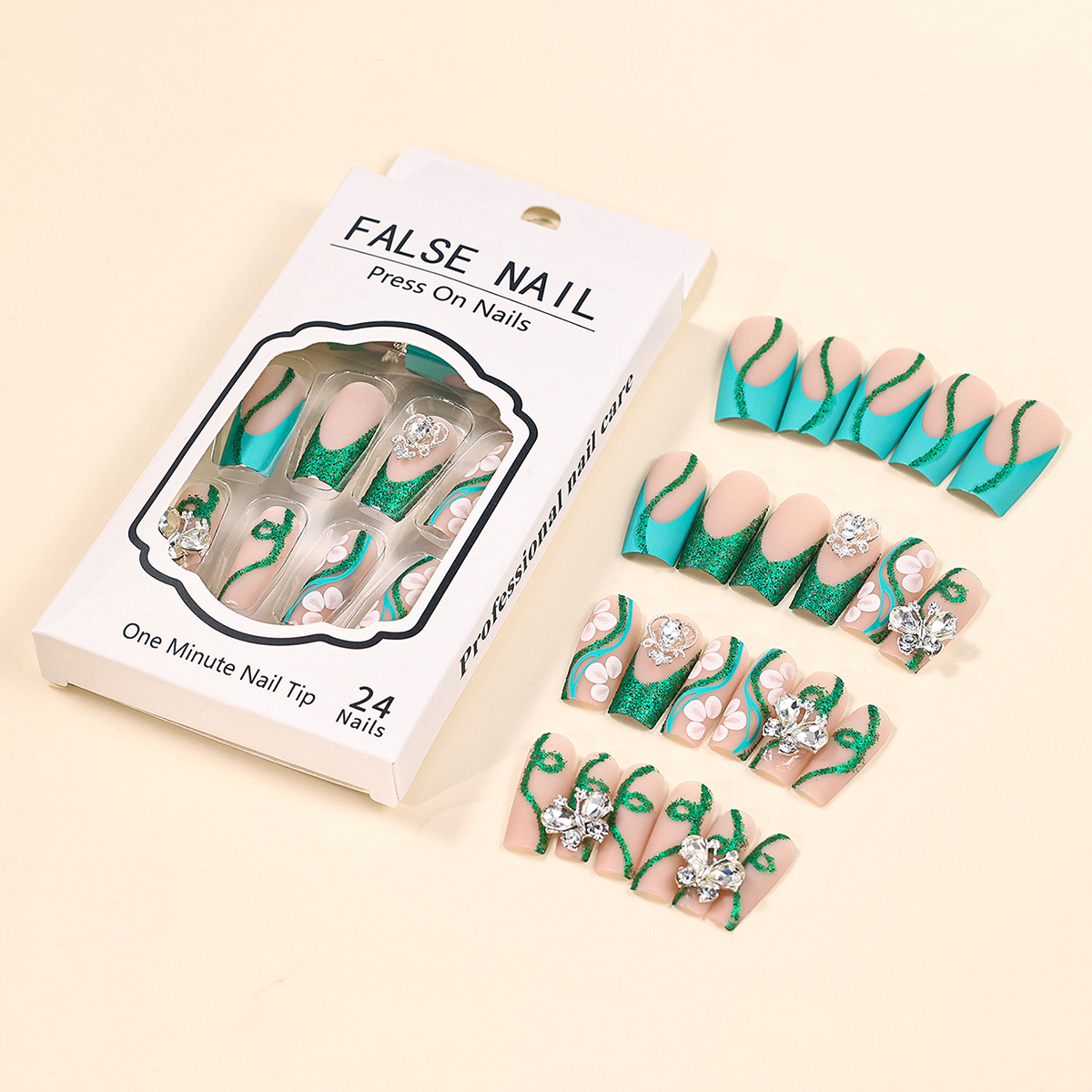 Lange Sarg presse auf Nägel Ba – Nail Art Design Bewertung und Preis