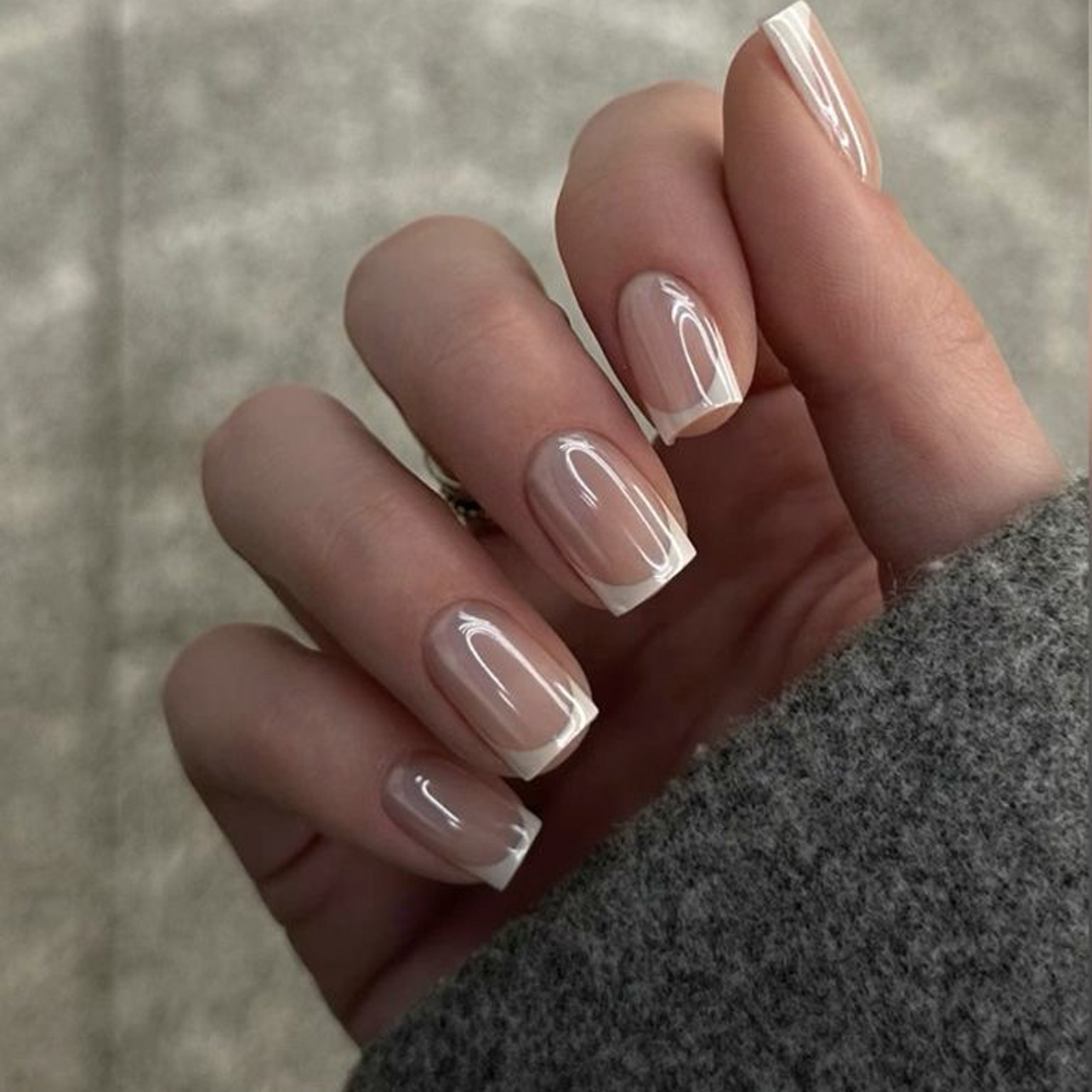 24 Stück kurze, quadratische,  – Nail Art Aesthetic Bewertung und Preis