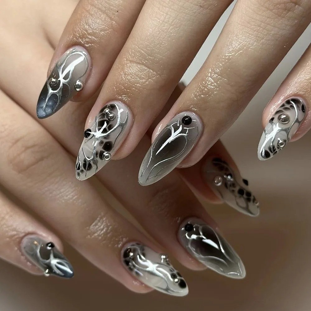 24 Stück süße künstliche Nagel – Nail Art Aesthetic Bewertung und Preis