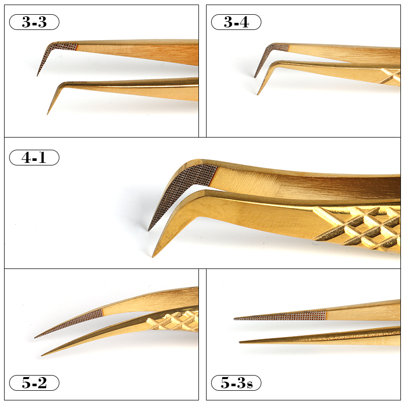 1pc Faser Spitze Pinzette Edel – Nail Art One Piece Bewertung und Preis