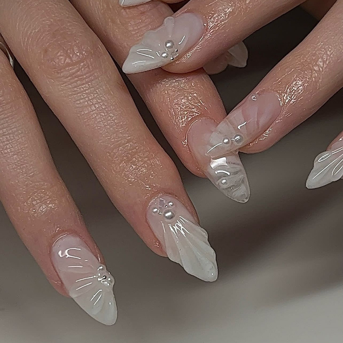 24 Stück einfache grüne franzö – Nail Art Aesthetic Bewertung und Preis