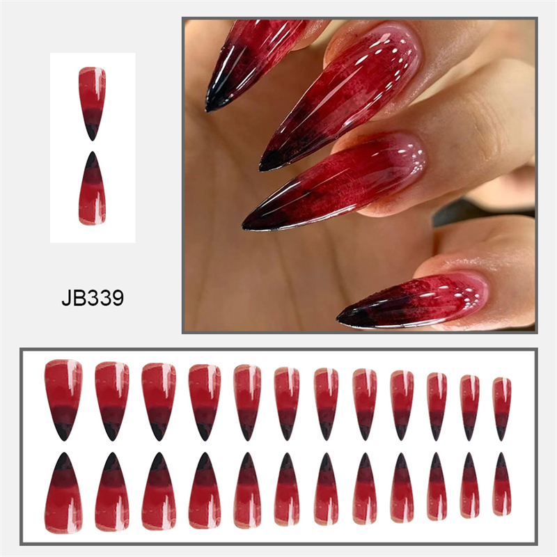 24-teiliges Halloween-Blutpres – Nail Art Vampire Bewertung und Preis