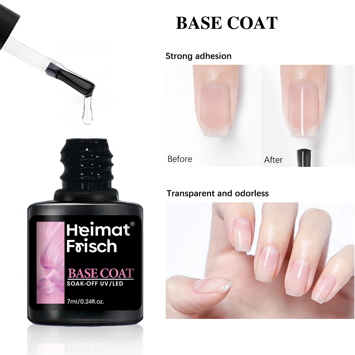 Heimat Frisch 3er-Pack: Basisl – Gel Top Coat Bewertung und Preis