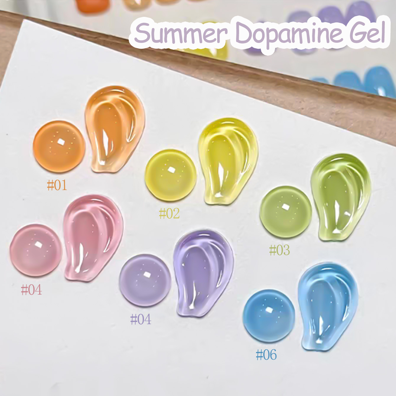 SHAKA 1-6 Stück 2026 Sommer Be – Nail Art Ice Blue Bewertung und Preis