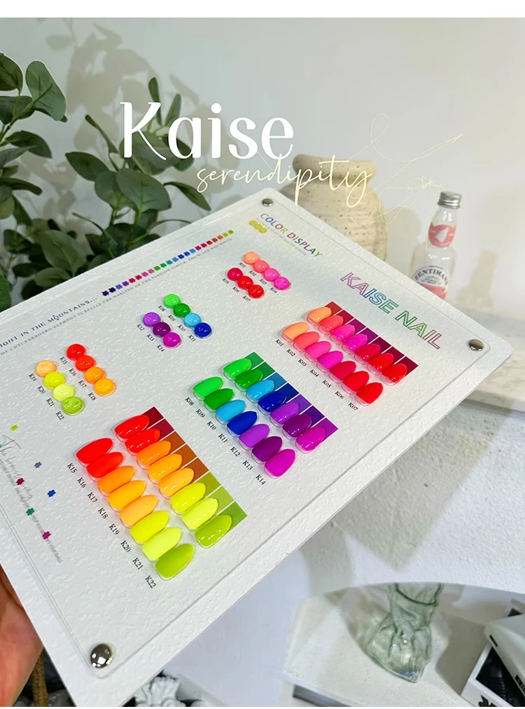 KAISE 22 Farben Mehrfarbiges N – Nail Art Gel Bewertung und Preis
