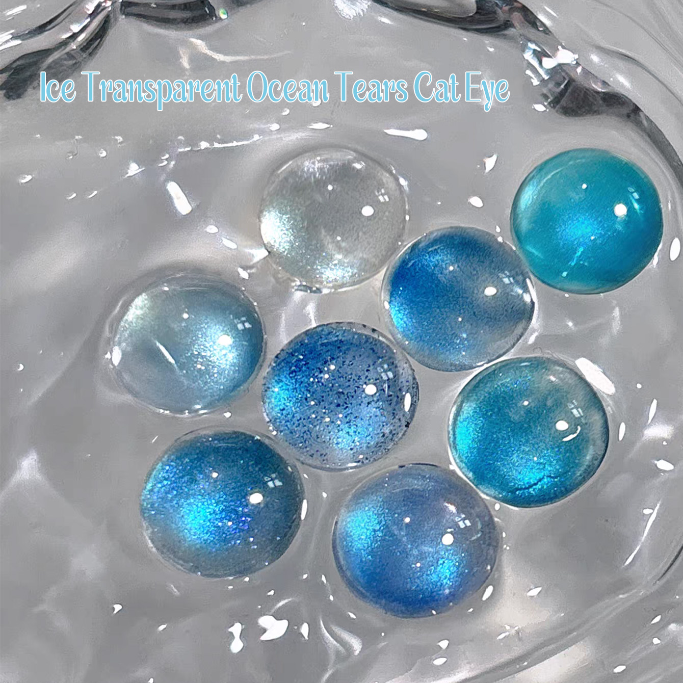 SHAKA 1-8 Stück Sommer-Bestsel – Nail Art Ice Blue Bewertung und Preis