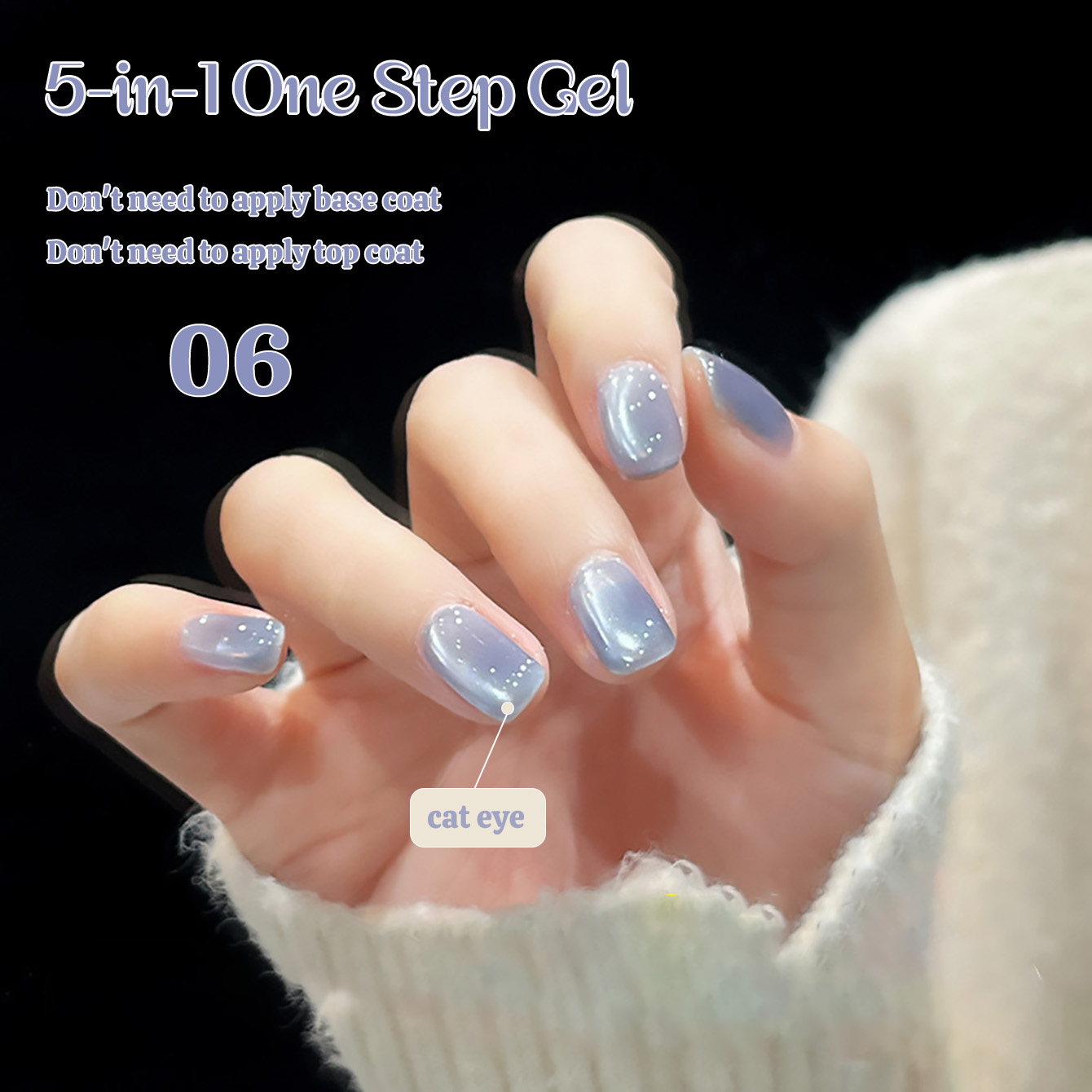1 Stück TC Neuer 5-in-1 One-St – Nail Art Ice Blue Bewertung und Preis