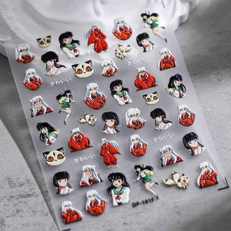Inuyasha Relief Nagel Aufklebe – Nail Art One Piece Bewertung und Preis
