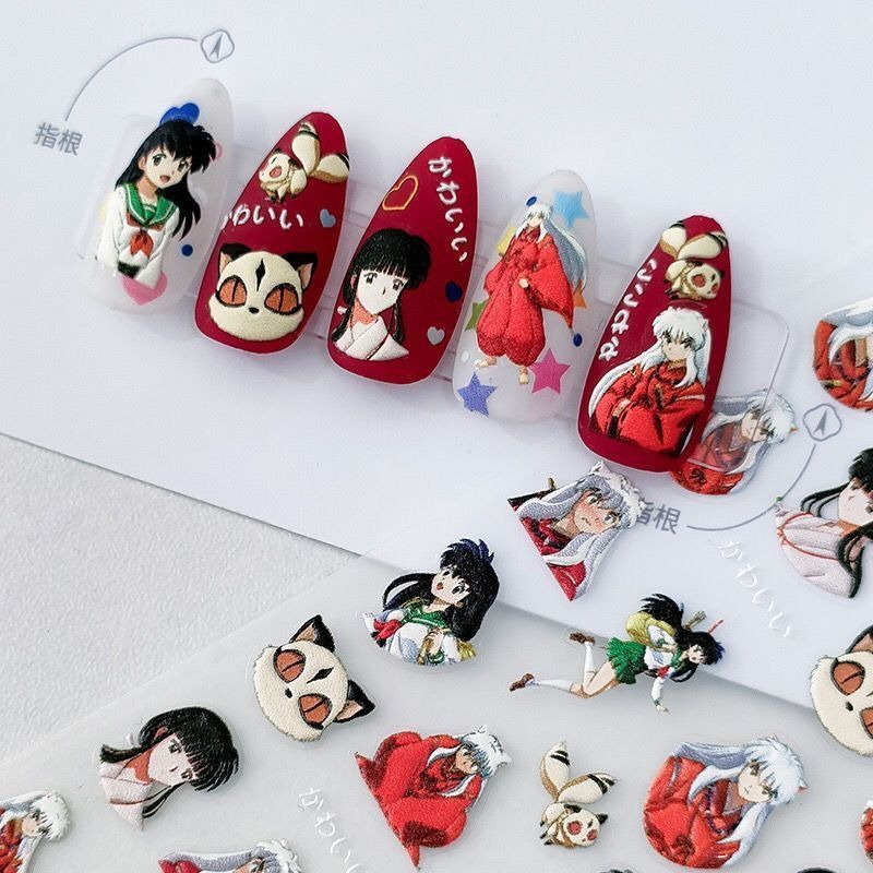 Inuyasha Relief Nagel Aufklebe – Nail Art One Piece Bewertung und Preis