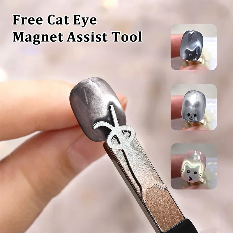 5PCS Kaninchen Bär Katze Auge  – Nail Art One Piece Bewertung und Preis