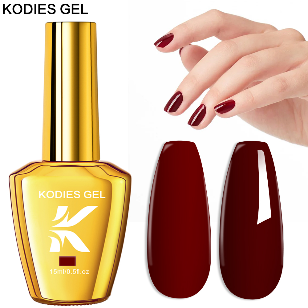 KODIES GEL Burgunderroter Gel- – Nail Art Red Wine Bewertung und Preis