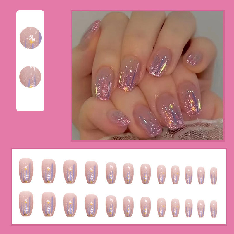 Kurze künstliche Nägel für Fra – Nail Art Aesthetic Bewertung und Preis