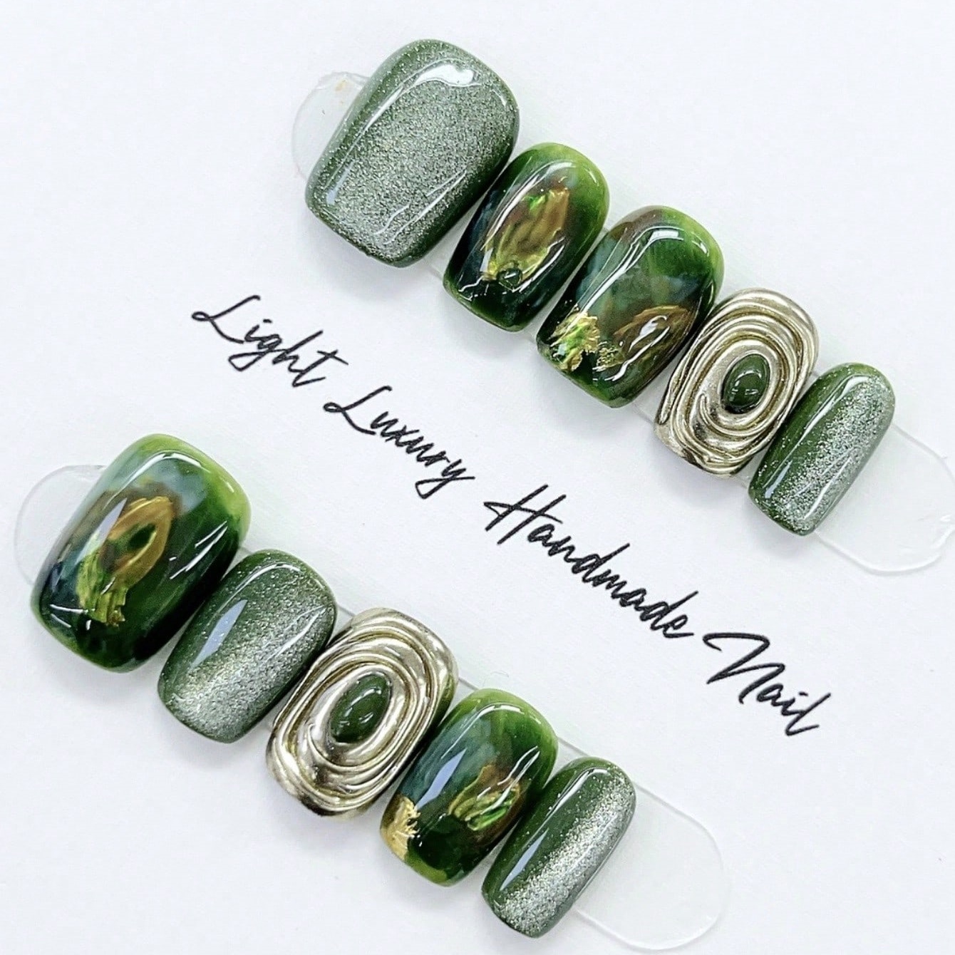 10 Stück reine handgepresste k – Nail Art Aesthetic Bewertung und Preis